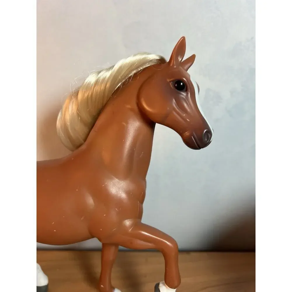 Vintage Lanard Horses 2002 7” Tall Made In China Set Of 2